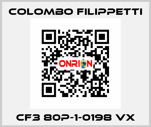 CF3 80P-1-0198 VX Colombo Filippetti