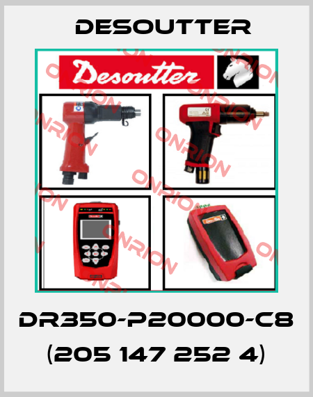 DR350-P20000-C8 (205 147 252 4) Desoutter