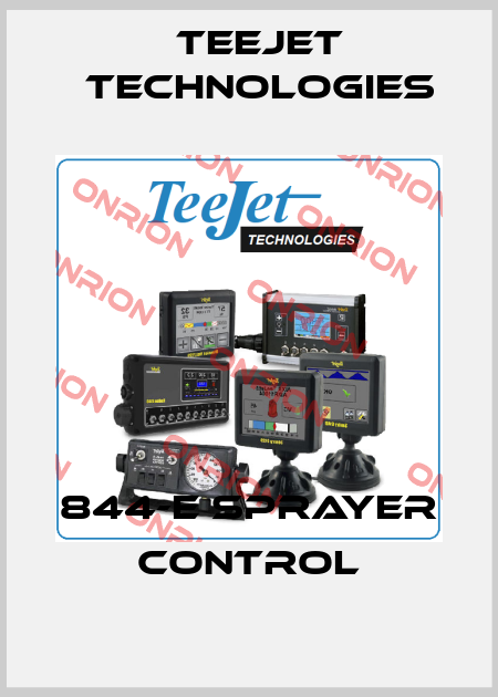 844-E Sprayer Control TeeJet Technologies