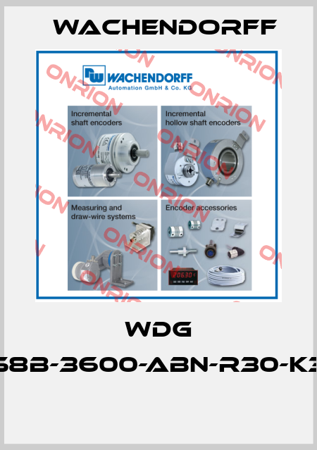 WDG 58B-3600-ABN-R30-K3  Wachendorff