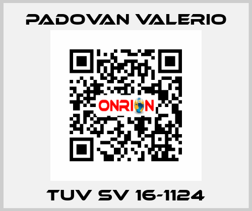 TUV SV 16-1124 PADOVAN VALERIO