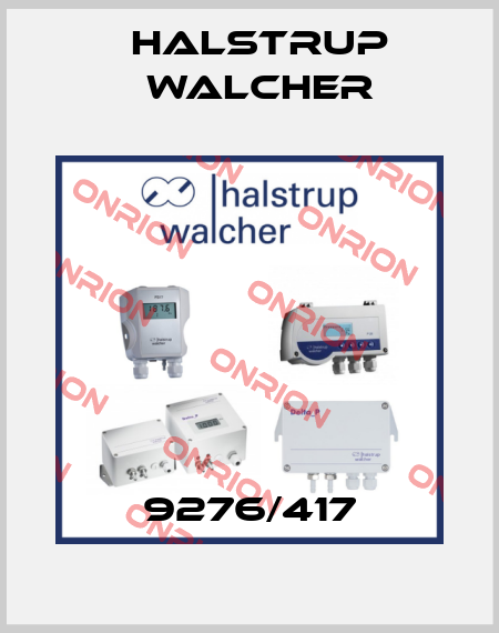 9276/417 Halstrup Walcher