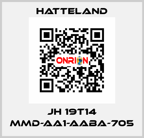 JH 19T14 MMD-AA1-AABA-705 HATTELAND