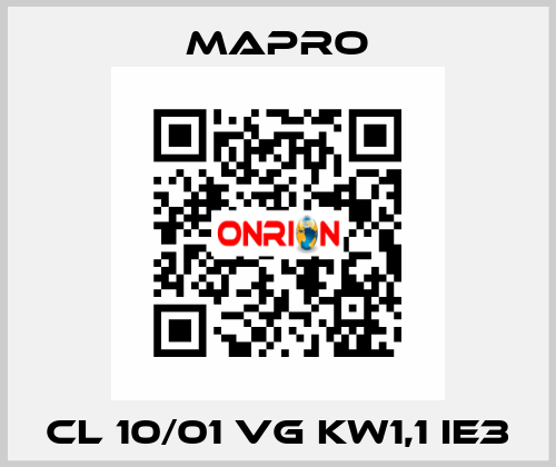 CL 10/01 VG kW1,1 IE3 Mapro