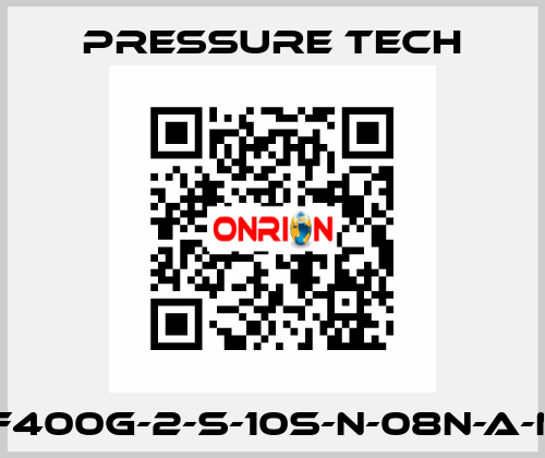 MF400G-2-S-10S-N-08N-A-NV Pressure Tech