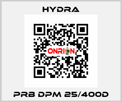 Prb dpm 25/400D Hydra