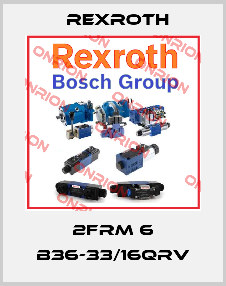2FRM 6 B36-33/16QRV Rexroth