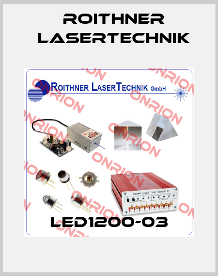 LED1200-03 Roithner LaserTechnik