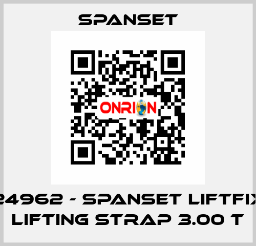 24962 - SpanSet Liftfix lifting strap 3.00 t SpanSet