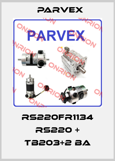 RS220FR1134 RS220 + TB203+2 BA Parvex