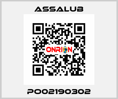 PO02190302 ASSALUB