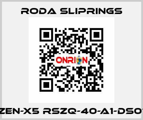 ZEN-X5 RSZQ-40-A1-DS01 Roda Sliprings