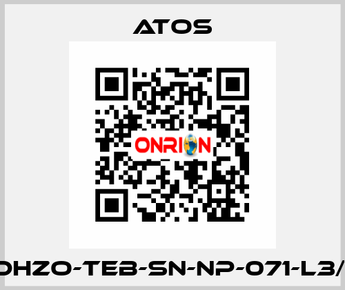 DHZO-TEB-SN-NP-071-L3/I Atos