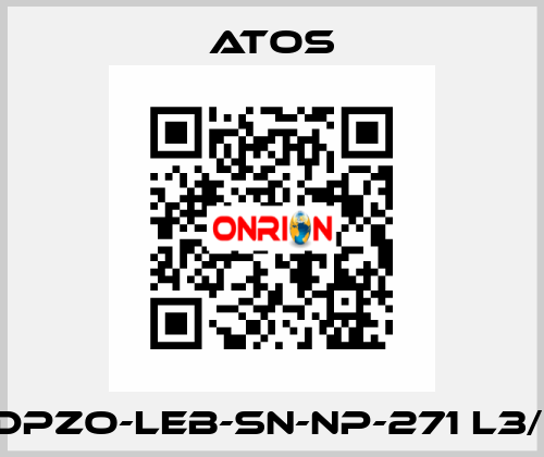 DPZO-LEB-SN-NP-271 L3/I Atos