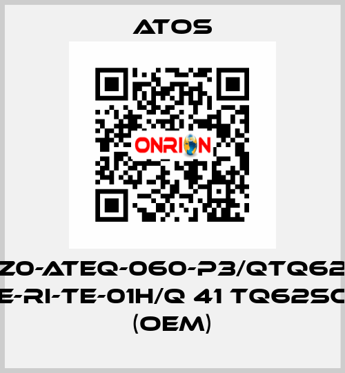 DHZ0-ATEQ-060-P3/QTQ62SC E-RI-TE-01H/Q 41 TQ62SC (OEM) Atos