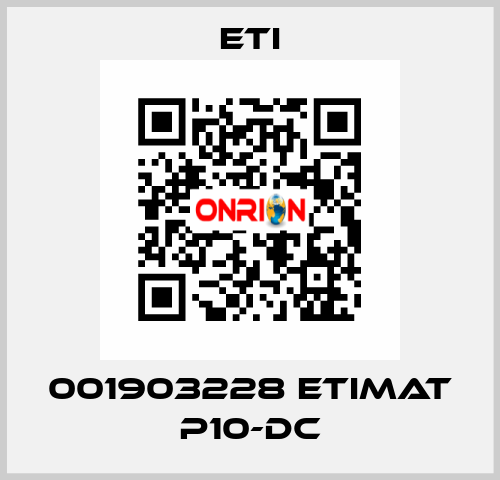 001903228 ETIMAT P10-DC Eti