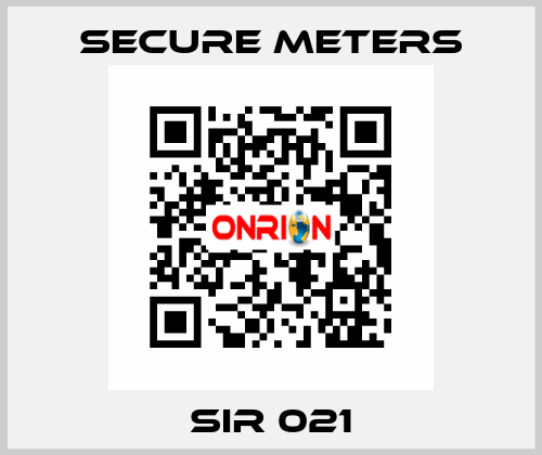 SIR 021 SECURE METERS