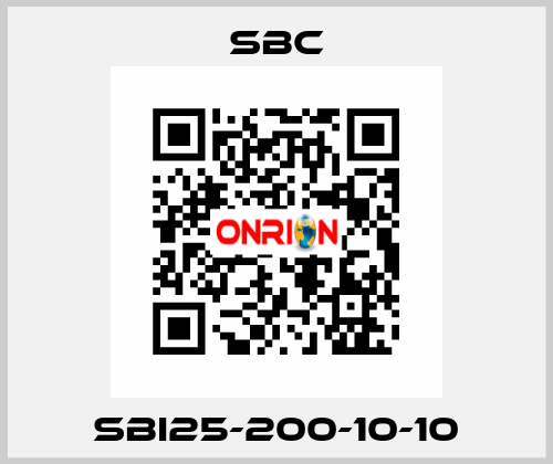 SBI25-200-10-10 SBC