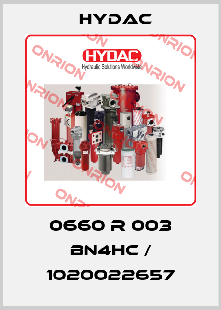 0660 R 003 BN4HC / 1020022657 Hydac