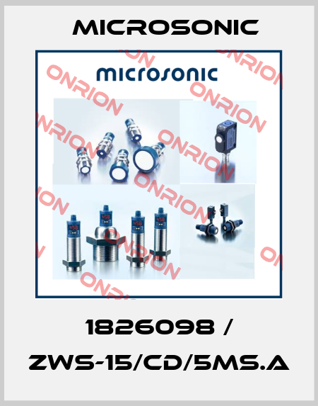 1826098 / zws-15/CD/5ms.a Microsonic