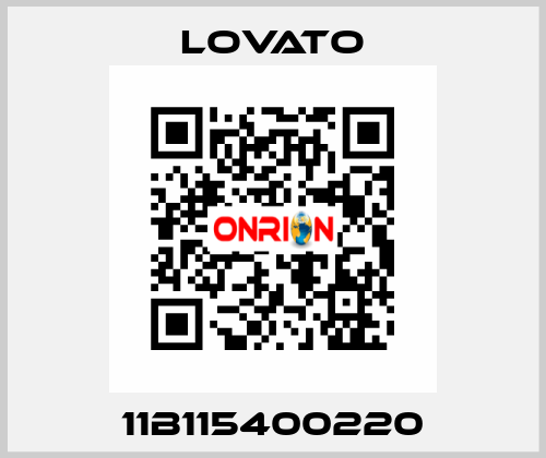 11B115400220 Lovato