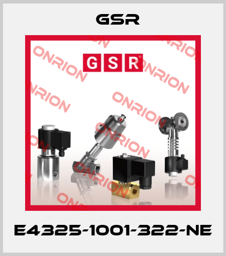 E4325-1001-322-NE GSR