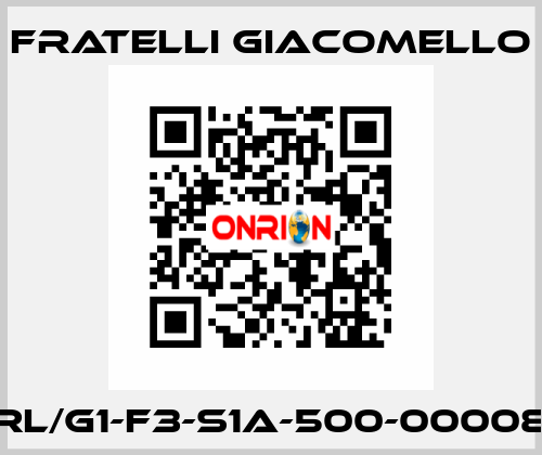 RL/G1-F3-S1A-500-00008 Fratelli Giacomello