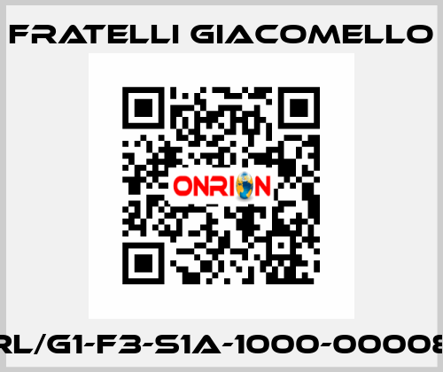 RL/G1-F3-S1A-1000-00008 Fratelli Giacomello