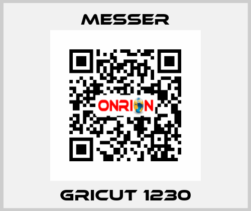 Gricut 1230 Messer