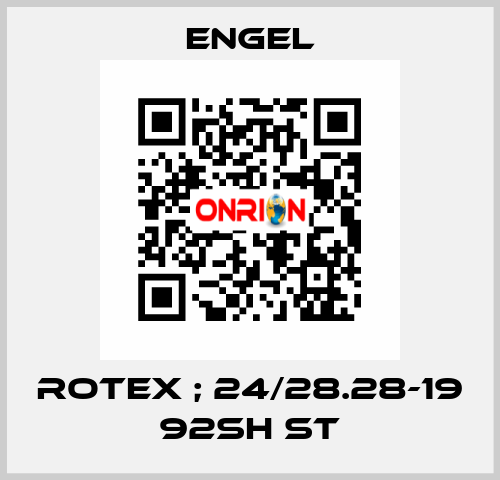 ROTEX ; 24/28.28-19 92SH ST ENGEL