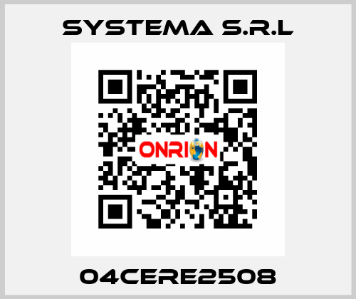 04CERE2508 SYSTEMA S.R.L