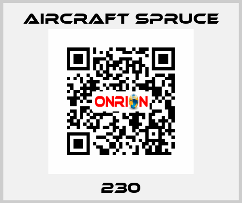 230 Aircraft Spruce