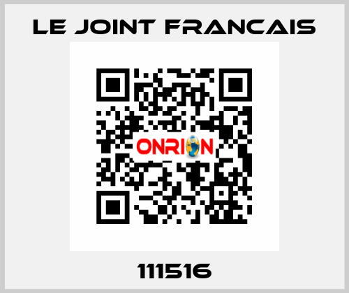 111516 LE JOINT FRANCAIS