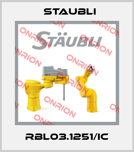 RBL03.1251/IC Staubli