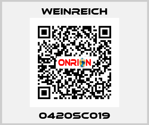 0420SC019 Weinreich