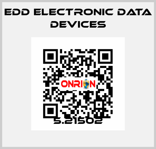 5.21502 EDD Electronic Data Devices