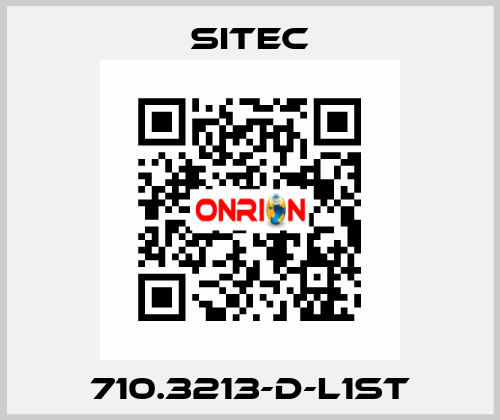 710.3213-D-L1ST SITEC