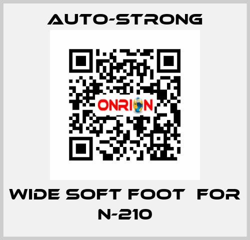 Wide Soft Foot  for N-210 AUTO-STRONG