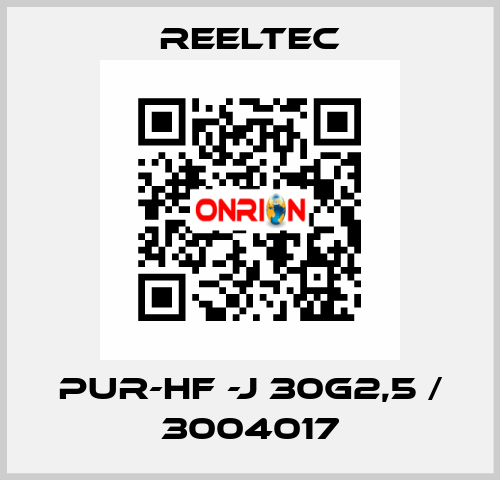 PUR-HF -J 30G2,5 / 3004017 REELTEC