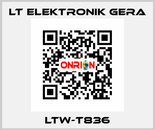 LTW-T836 LT Elektronik Gera