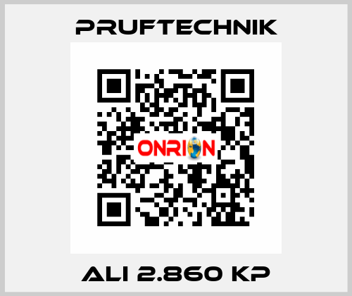 ALI 2.860 KP Pruftechnik