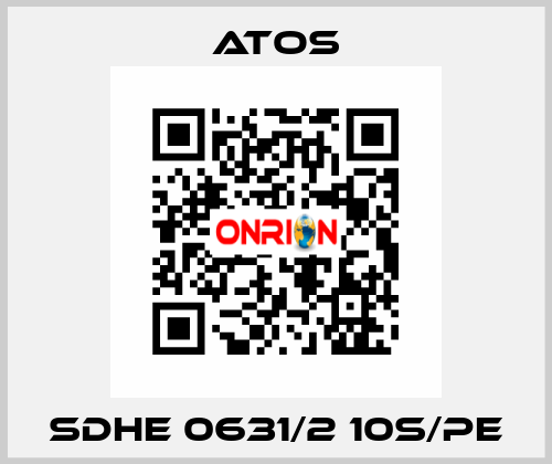 SDHE 0631/2 10S/PE Atos