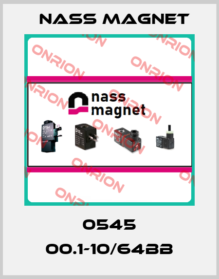 0545 00.1-10/64BB Nass Magnet