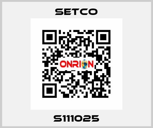 S111025 SETCO