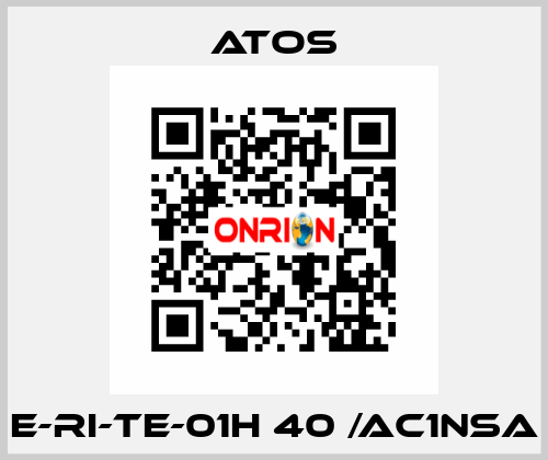 E-RI-TE-01H 40 /AC1NSA Atos