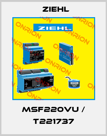 MSF220VU / T221737 Ziehl