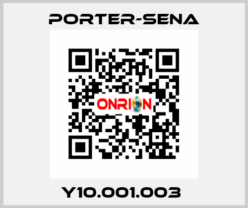 Y10.001.003  PORTER-SENA