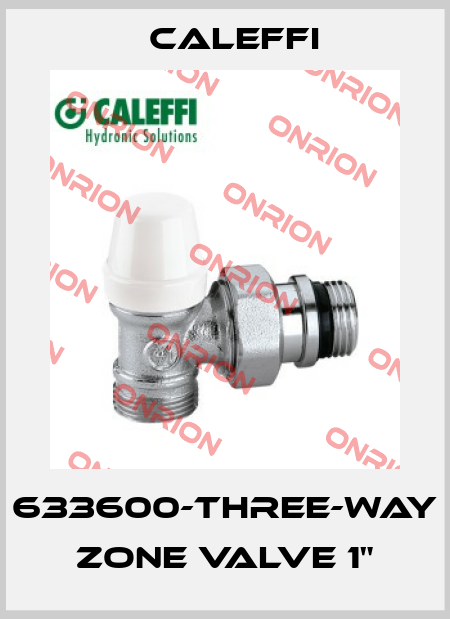 633600-Three-way zone valve 1" Caleffi