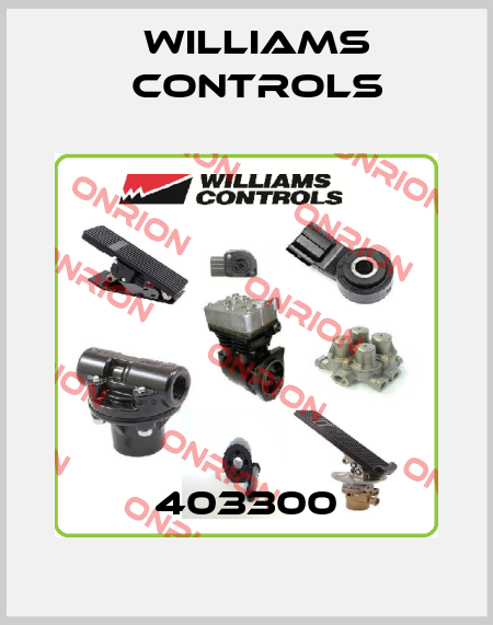 403300 Williams Controls