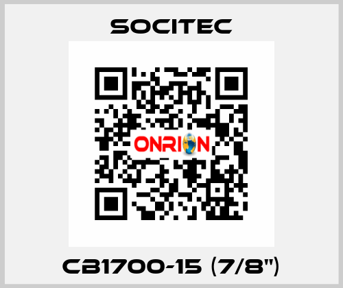 CB1700-15 (7/8") Socitec